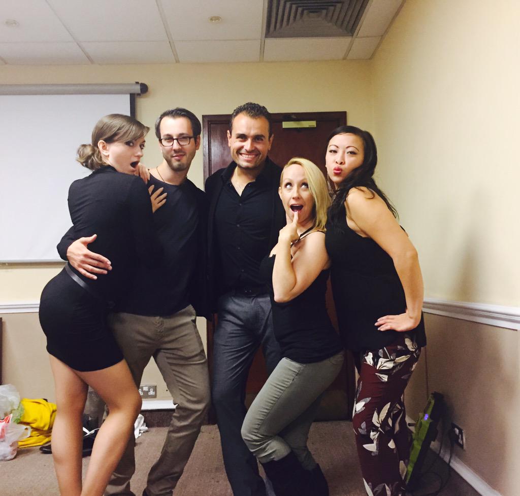 KyleSwingSarah's tweet photo. Good times at Midands UK! #mso #judgingfly http://t.co/erzCqS6Lcz