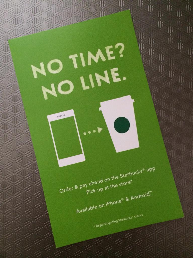 BLocalDetroit's tweet photo. Hey @Starbucks #Detroit - are you a "participating #Starbucks store"? #NoTimeNoLine #PleaseSayYes #Greektown #Coffee http://t.co/88pwux8nMi