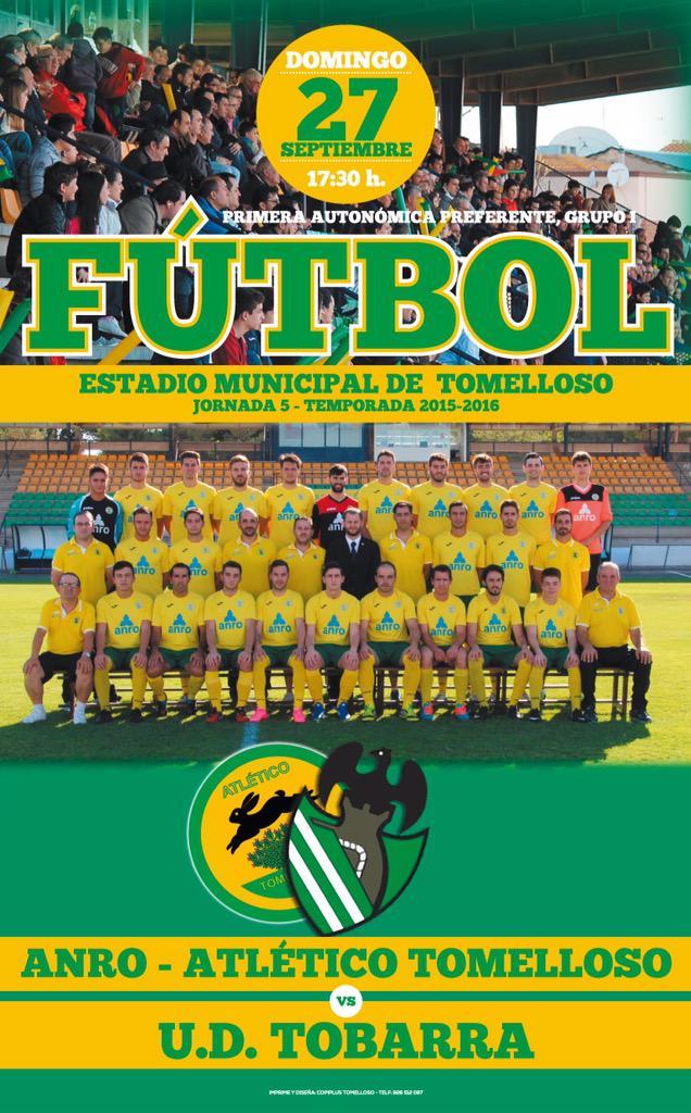 Atlético Tomelloso 💛💚 tweet media
