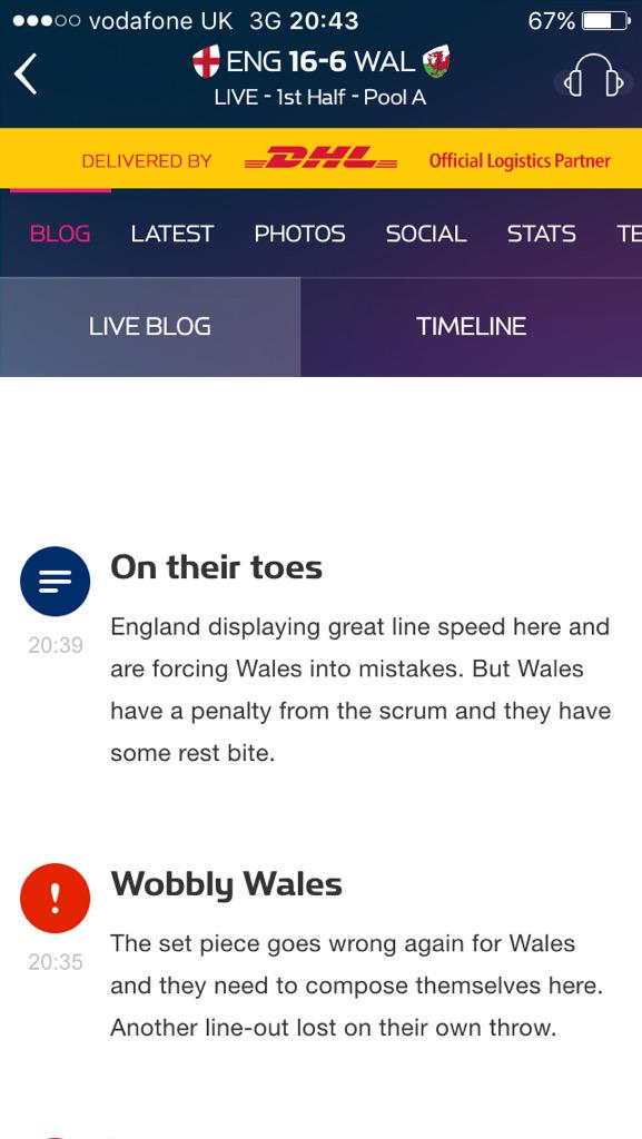 kevinhyam's tweet photo. . @DaveGorman saw this on the live #eng vs #wal feed. #FromTheGecko http://t.co/2qh5tCrS0N