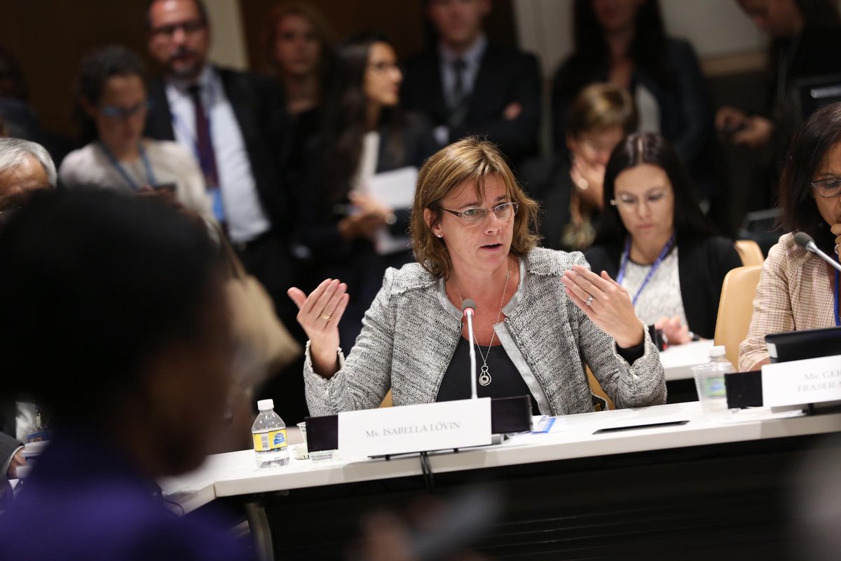 UN_Women's tweet photo. Gender equality is no theoretical discussion;it's putting money where your mouth is- @isabellalovin #Planet5050 #UNGA http://t.co/O3w1lNGi3m
