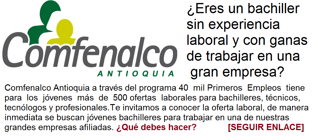 belloaldia's tweet photo. #EMPLEOALDÍA
✔APLICAR EMPLEOS ⇉ http://t.co/VZHFumLuFE @AlcaldiadeMed @Alcaldiacopa @ConcejoBello http://t.co/dzqew1gidQ