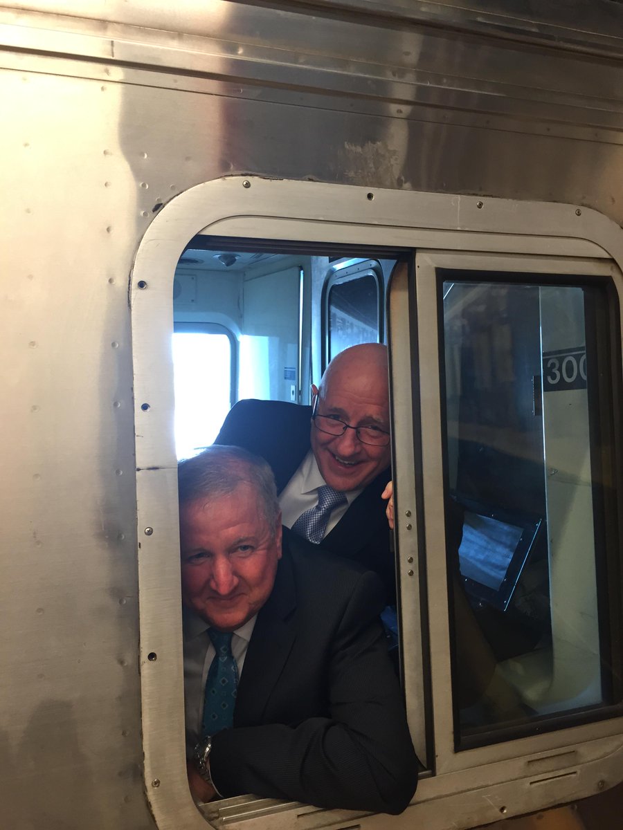 NYPDTransit's tweet image. Chief Coogan &amp;amp; I take over the subway!

Actually, it's part of our new Police Academy facility

#TrainingTrain