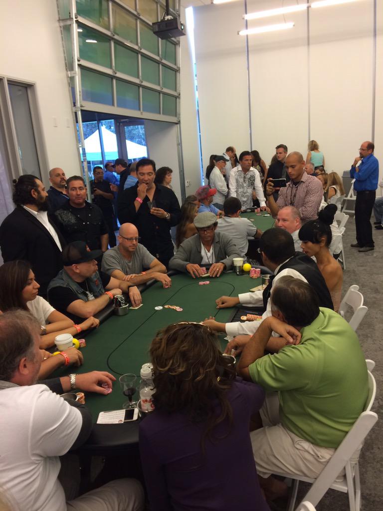 propicks's tweet photo. We have one player left in the #peacefundpoker tourney. Good thing we have our day job in daily fantasy sports! http://t.co/3sSrhXjAZp
