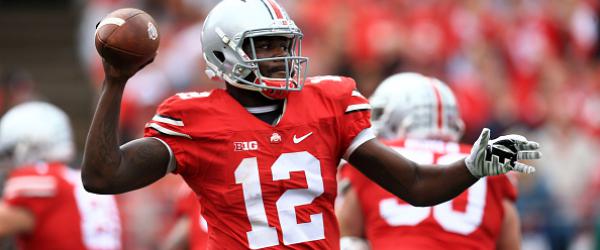 lastwordonsport's tweet photo. Cardale Jones Has Ups and Downs with Deep ... http://t.co/crQexMlqdS @LWOS_JB3 @LastWordonCFB #Buckeyes #WMUvsOSU http://t.co/9dhVltU2VL