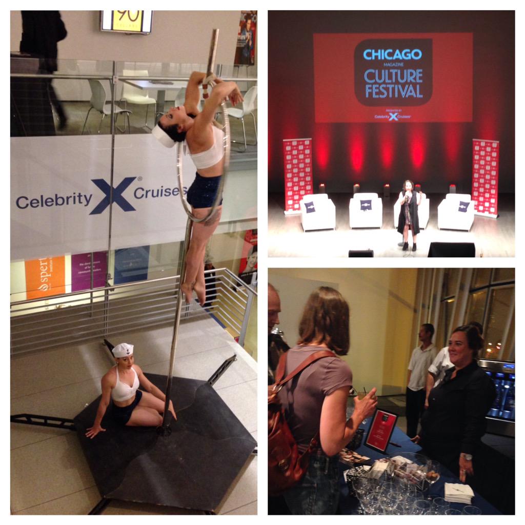 Celebrity_CHI's tweet photo. Had a blast sampling Chicago's rich art scene at @ChicagoMag #CultureFest! http://t.co/irBDOI6Ha9