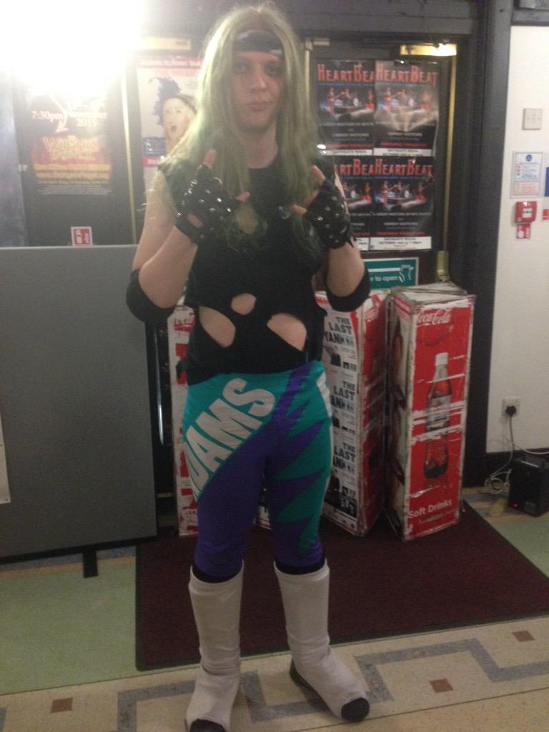 BrandonAdamsSSW's tweet photo. Guess what my little rock stars? The new Brandon 'Metalhead' Adams just frogsplashed through Saquib Ali! WOO!! #Metal http://t.co/pwHhSi1RAT
