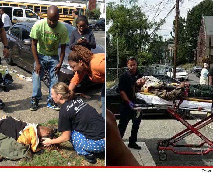 Upcomin1's tweet image. Ace rapper Fetty Wap involved in a serious accident in his hometown of Paterson, New Jersey...