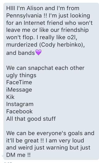 intrnetfrndhelp's tweet photo. Go and follow @okxxalison if you wanna be her internet friend! 💞 http://t.co/4QZxE5nWLF