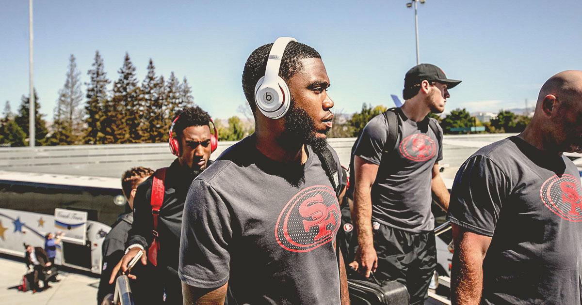 The @49ers are off to Arizona!