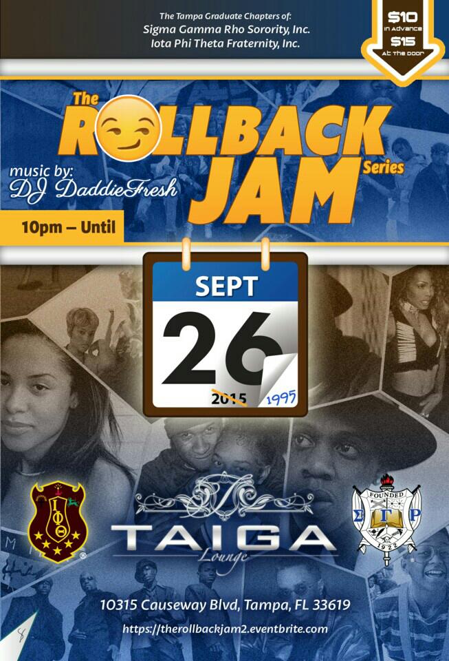 TampaSgrhos's tweet image. You're just hours away from 1995 $15. See you at Tiaga
therollbackjam.eventbrite.com #TampaSGRhos #SimplyBKS #IPhiT