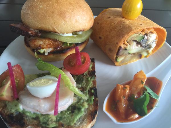 LocaleMarket_FL's tweet photo. The life! RT @mhrwriter: Yessir. It was a good lunch. @LocaleMarket_FL #afj2015 fun to be a food writer. http://t.co/gQBmNdlBsh