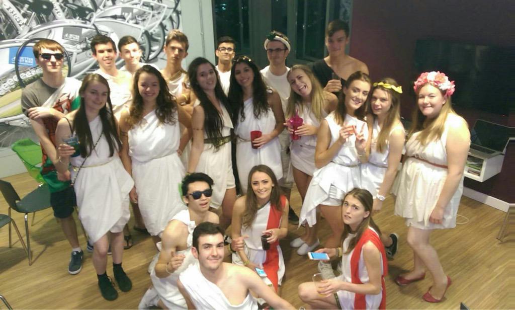 owenmidha's tweet photo. Toga party #BathFW15 http://t.co/Ac409M7KwZ