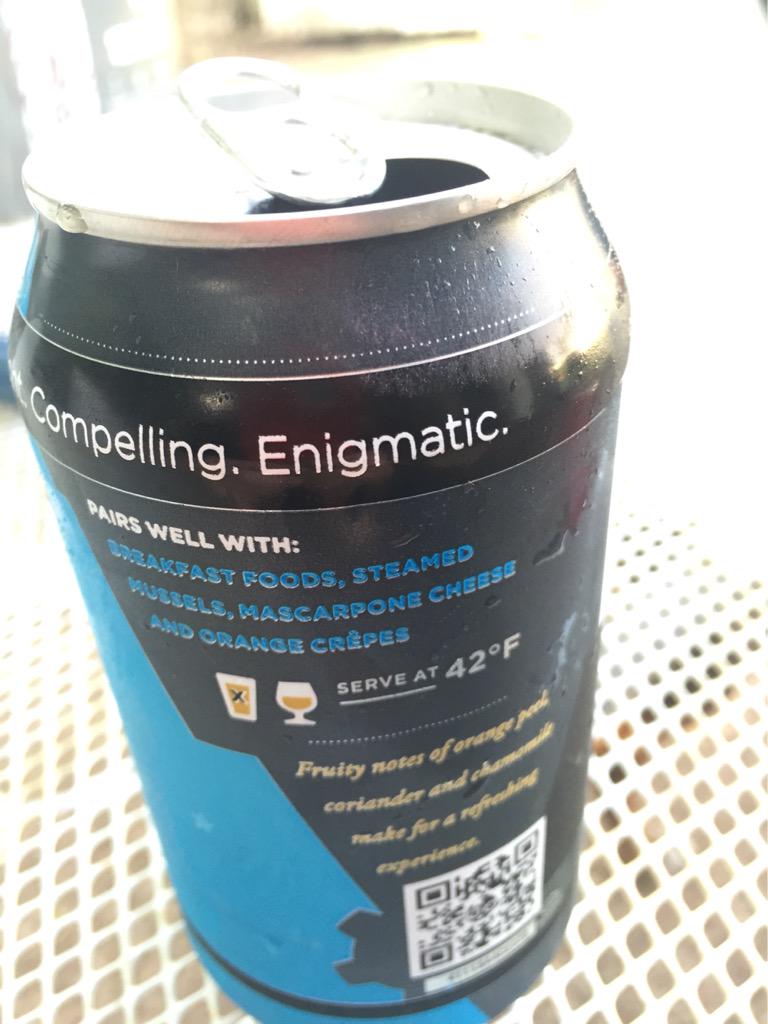 charle_sue's tweet photo. Even my beer is confusing #enigmatic #hardtounderstand http://t.co/oF3Wshg2xL