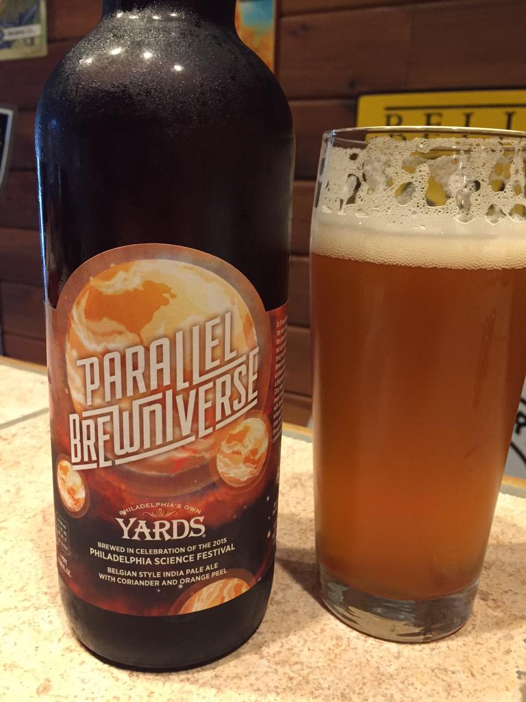 kswass's tweet photo. Brought this baby back from Philly.  Please bring Parallel Brewniverse to Detroit.   @YardsBrew http://t.co/LKXhHufO30