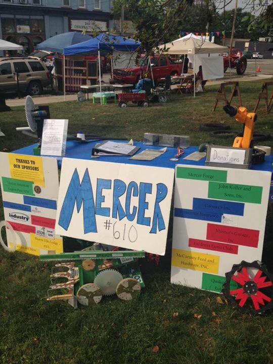 MercerRobotics's tweet image. From Last week at the Mercer Main Street Fall Festival