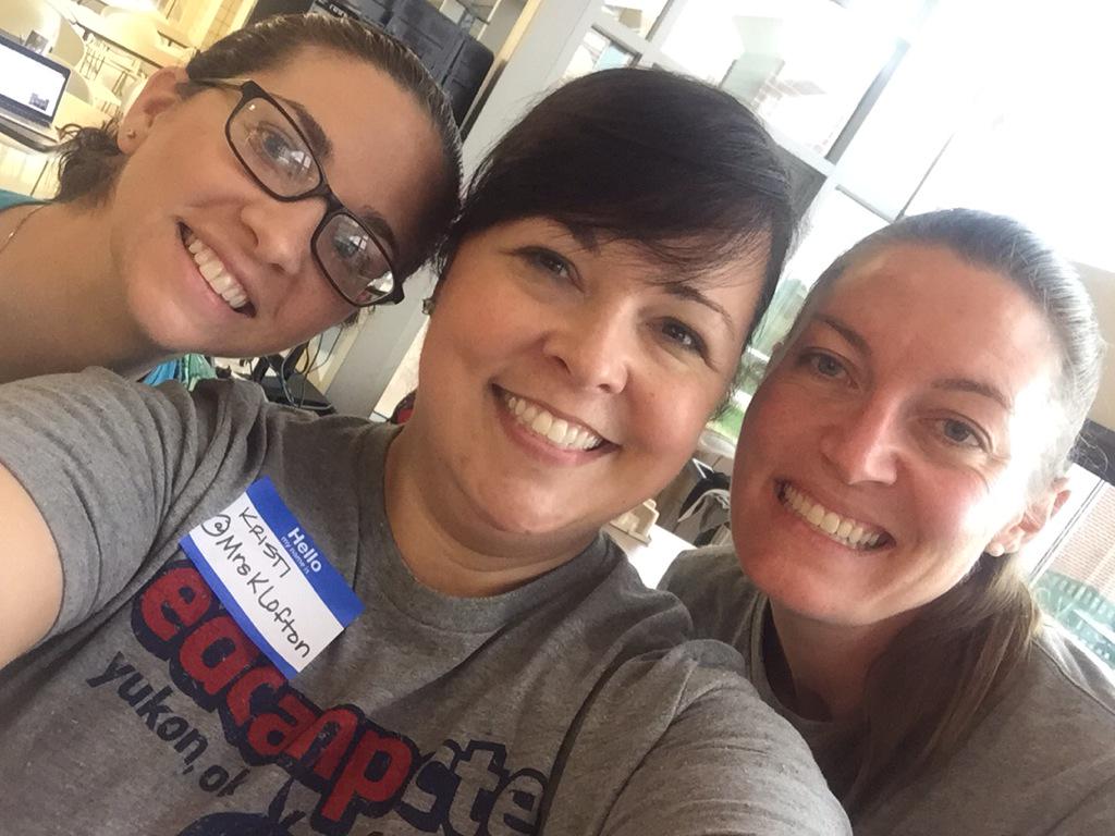 jessakoch's tweet photo. Had so much fun hanging out in Yukon with ECU students and OK educators today! #edcampcte #edtechecu @ECUEdTech http://t.co/CIwvuPAYCy