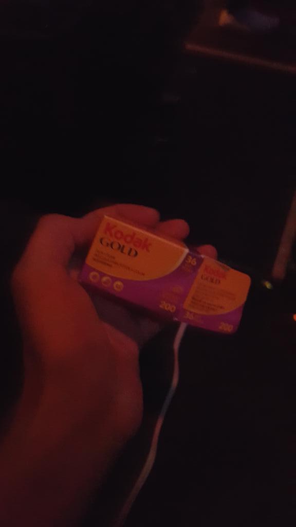 Find this at a party.
Good old analogphotography.