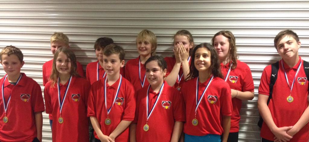 Gold medal winners at the Wakefield and District 2003 plus Development Tournament