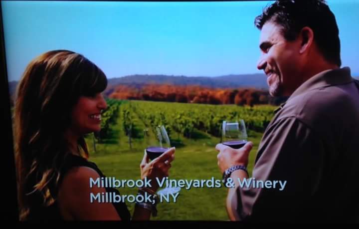 lisa_germaine's tweet photo. My debut in the latest I <3NY ad campaign! #Modelsover40 #amsmodels. #Milbrookvineyards #wine #fall #iloveny http://t.co/veHriwCXsX