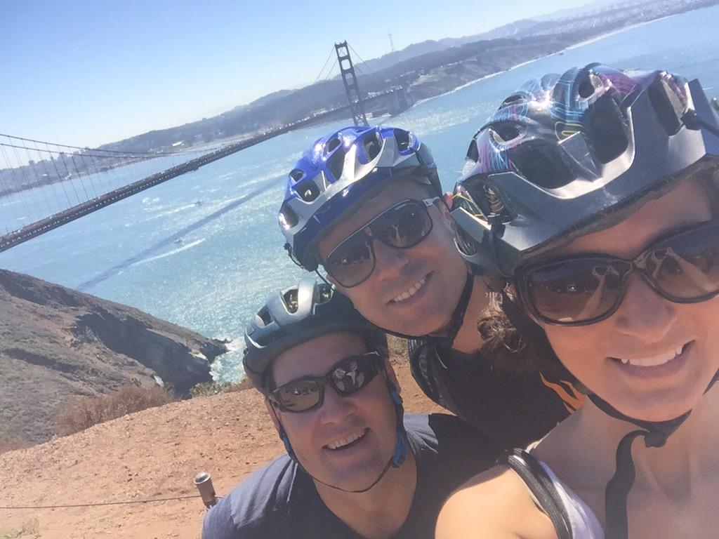 DevCol123's tweet photo. #helloworldRELAY   San Francisco is fantastic in September especially riding over the Golden Gate Bridge http://t.co/YY6P38pTfl