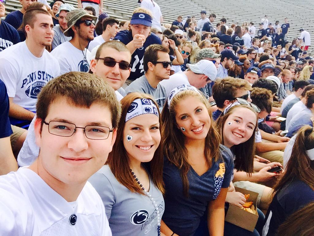 kikicucci's tweet image. #PSUUNRIVALED game day on my birthday! #WEARE