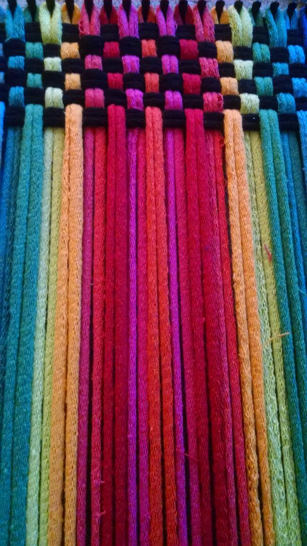 wichitaksgirl's tweet image. Just started working on a new #potholder #potholderloom #craft