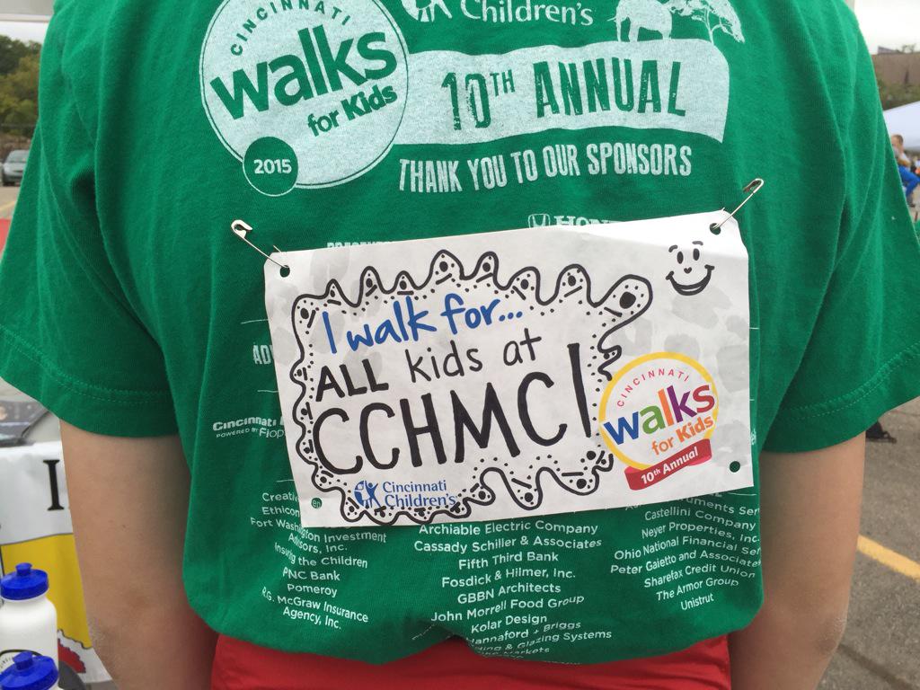 CincyChildrens's tweet photo. Thank you to all of our #cincywalks walkers, it was a fantastic afternoon! http://t.co/YSjBJb8loh