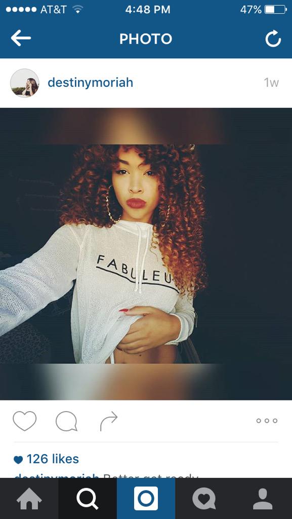 HistoryNdaMakin's tweet photo. @destinymoriah is #It Hope y'all prepared... #ImStillAround 15-19 ....yea that's her...TTG Ent baby http://t.co/Ek6UwsGxfh