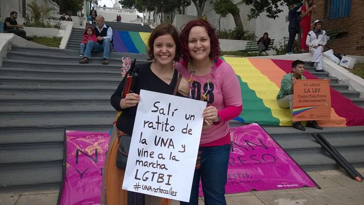 LasRamonasPy's tweet photo. Hoy participamos en la 12 @MarchaLGBTI http://t.co/fNFYlBWrle