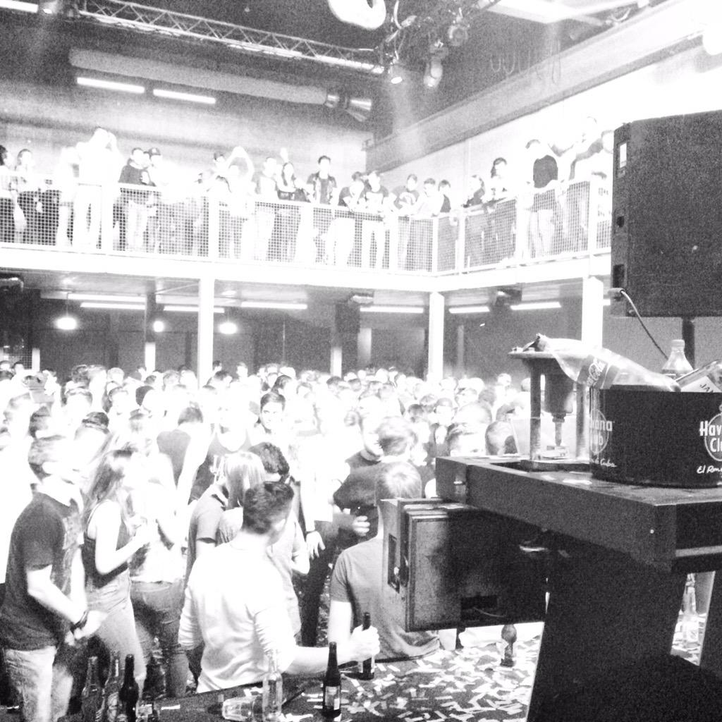 nastytrash's tweet photo. Someone said fullhouse?! #nastytrash w/ @haezer at @haertereiclub #zurich #party #härterei http://t.co/ySaEczweik