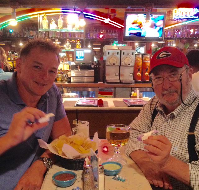 GADemocrat14th's tweet photo. #Afrezza Sam & Crusader30 talking about #mnkd in Atlanta. #UniteBlue #sny #diabetes #T2D #T1D #doc #aade15 #tcot #p2 http://t.co/kgwRHeRTfn
