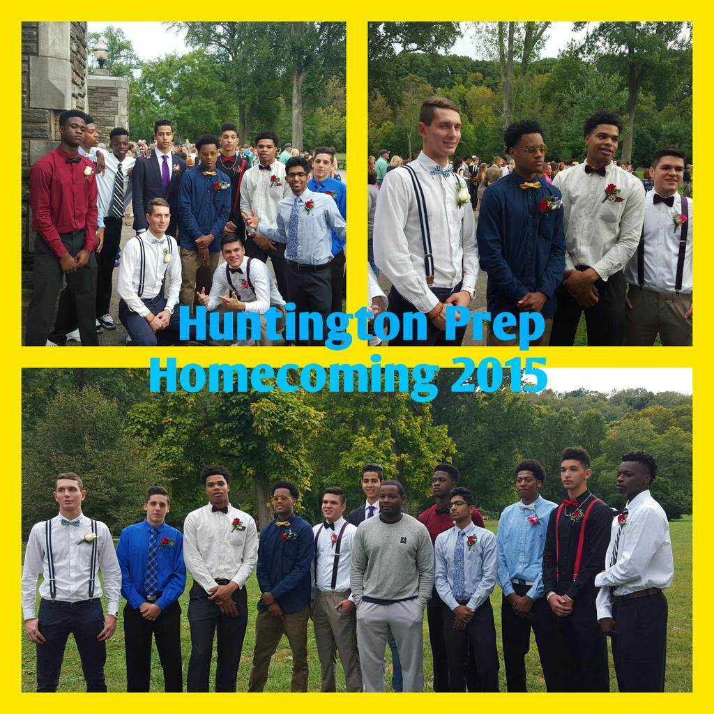 Malook46's tweet photo. “@kendrarbeckett: @HuntingtonPrep Homecoming 2015 http://t.co/CmT5orRR6c”My son and his basketball teams homecoming in Huntington WV.