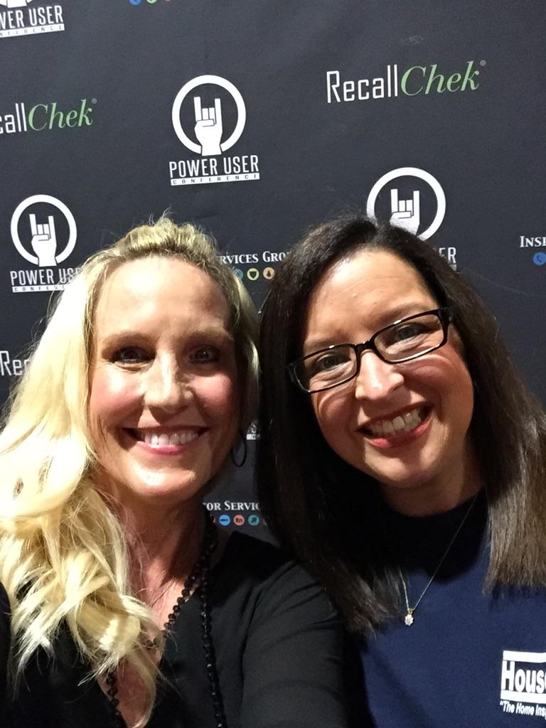 TandiSmith's tweet photo. Just got a selfie with Erin Brockovich!  Power User Conference Rocks!!  #puc2015 http://t.co/PZxpyuzaPc
