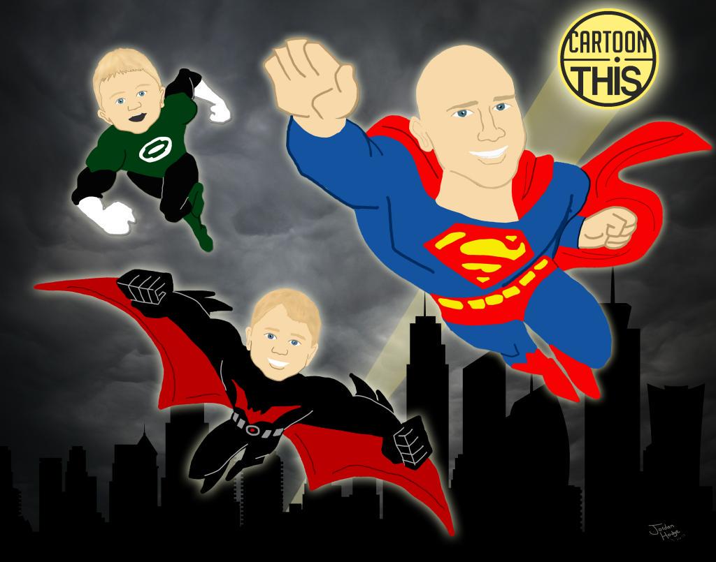 CartoonThis's tweet image. #caricature #superman #greenlantern #batmanbeyond #cartoonportrait cartoonthis.com