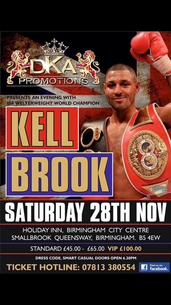 PTace88's tweet photo. Don't miss your chance to meet @SpecialKBrook it's going to be a great night tickets are flying #AllOfTheLights http://t.co/j28w8hcqO8