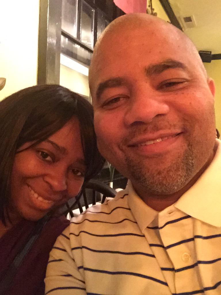 da_mac's tweet image. Out for dinner.