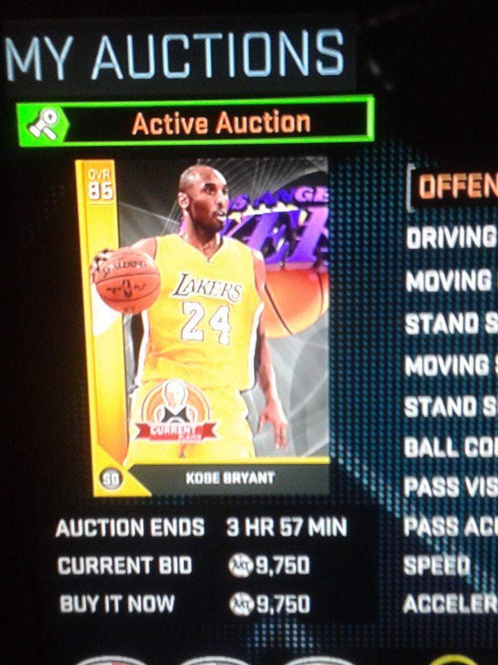 2kmtgiver's tweet photo. Lowest kobe in the auction #ps4 http://t.co/fHQtQERxy6