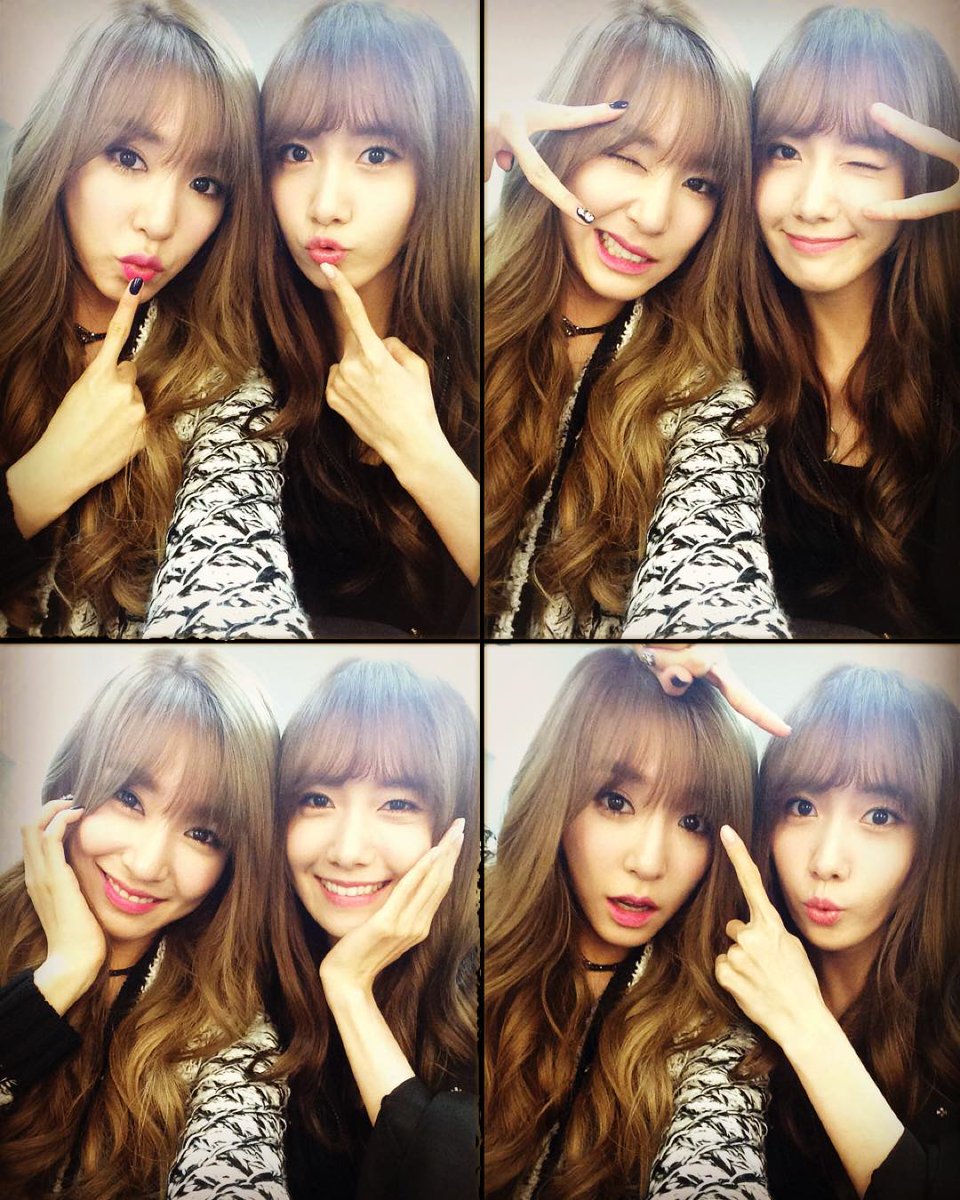 SMTown_SNSD's tweet photo. SNSD Tiffany Instagram Update with Yoona: 'welcome to the wonderful world of social media bae @/yoona__lim 😏🌹❤️' http://t.co/53jheIO5hW