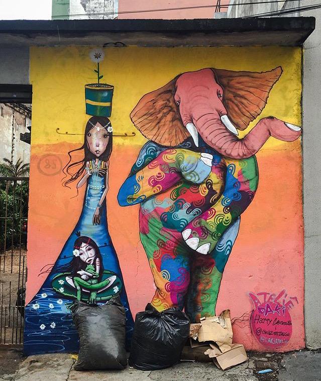 GoogleStreetArt's tweet photo. Street Art by Harry Geneis &amp; Gelson in São Paulo 

#art #mural #graffiti #streetart http://t.co/8PEpPWOkw0