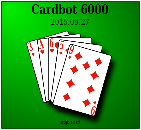 Card Bot 6000 (@cardbot6000) / Posts / X