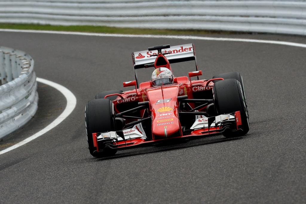 Scuderia Ferrari on Twitter: "#JapaneseGP ends with #Seb5 on the podium! #Kimi7 P4! Good job ...