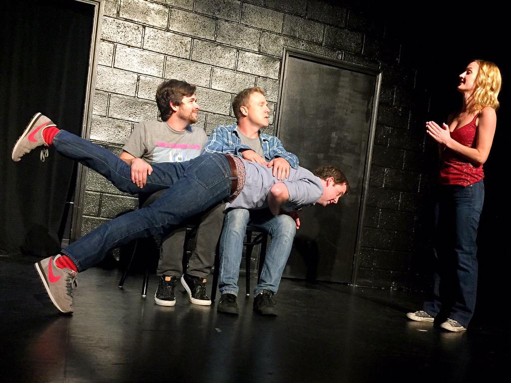 Nezoid's tweet photo. #NotYetRated was so great!👌🏼👍🏼 Was a farewell show for @FranGillespie cause she got a job at SNL! Congrats Fran!🎉🎊😁💘 http://t.co/aKaevKE38W