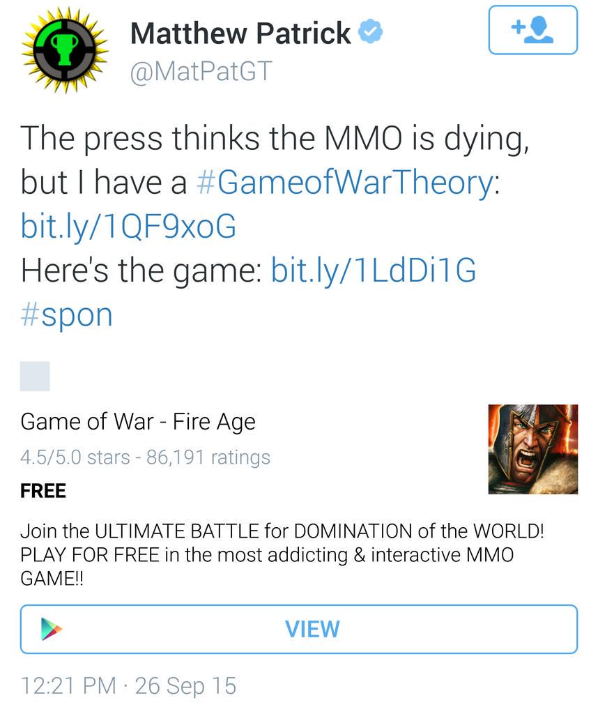 GameTheoryRejct tweet picture