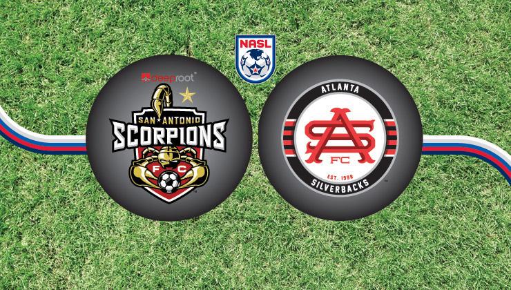 naslofficial's tweet photo. 90' - GOAL @SAScorpions | After a crazy sequence, Cesar Elizondo pushes the ball across the line! | 3-3 #SASvATL http://t.co/skyjYsqcgs