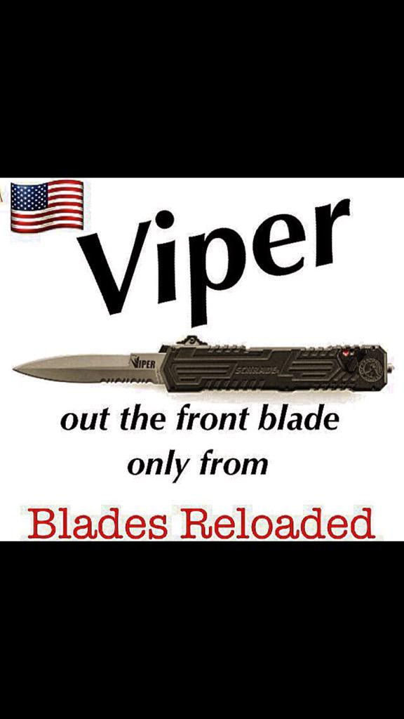 BladesReloaded's tweet photo. Super fast action and razor sharp! Comes with a free mystery knife! Link is in our bio! #BladesReloaded 🇺🇸 http://t.co/PwqDV7SQ7g