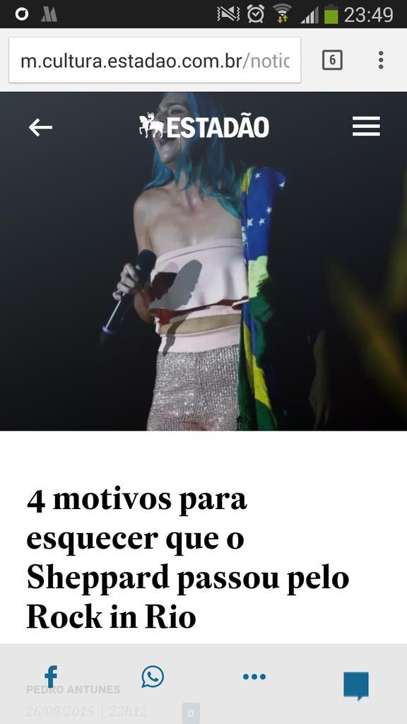 Kabral208's tweet photo. Estadão tamo junto !!!
#SheppardNoMultishow
@Estadao
http://t.co/Hp16hRMjyh http://t.co/77JK8wKDZ3