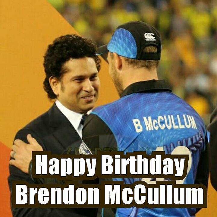 Happy Birthday Brendon McCullum 