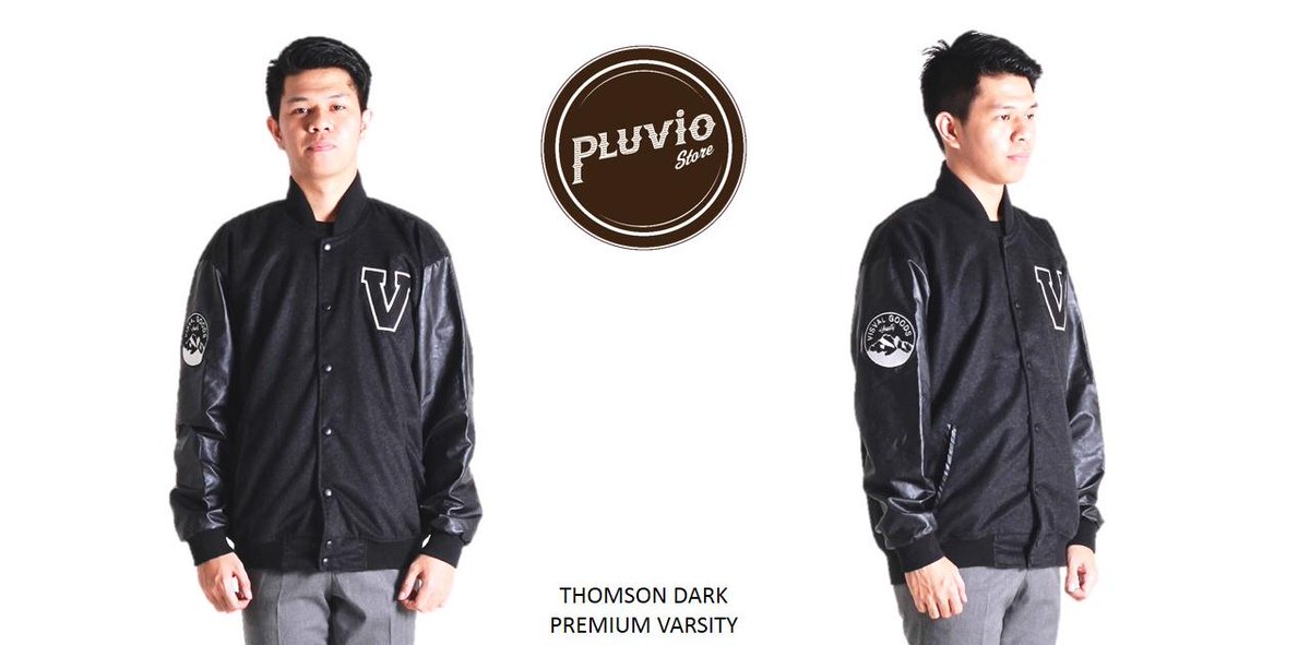 pluviostore's tweet photo. READY STOCK | Thomson Dark Premium Varsity | IDR339K | SIZE S - XL | Free Shipping https://t.co/V2iug82Emb