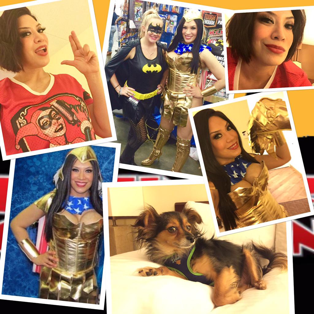 Today was a good day!😊
#BaltimoreComicCon #WonderWoman #ArmoredWonderWoman  #BatmanDay #MarylandChampionshipWrestling